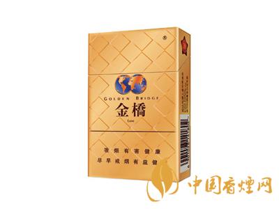 金橋香煙價(jià)格表圖 2020金橋香煙多少錢一包？