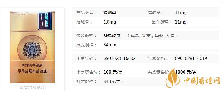 蘇煙天星價(jià)格什么檔次？蘇煙天星價(jià)格多少查詢(xún)