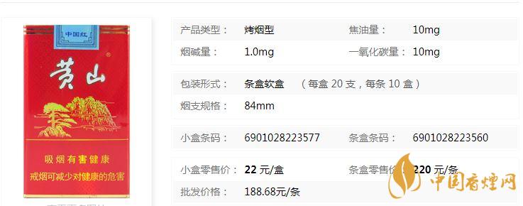 黃山軟紅多少錢一包？黃山軟紅價格查詢一覽