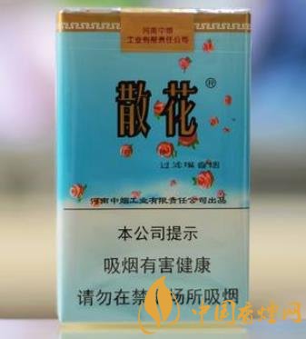 老牌卷煙散花軟藍(lán)一款河南非常親民的口糧香煙！